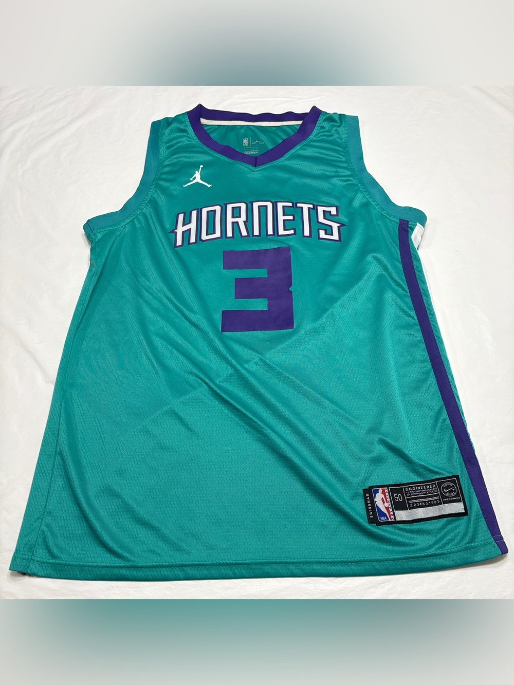 Charlotte Hornets Terry Rozier III #3 Nike Aeroswift Swingman Jersey Men’s 50 L